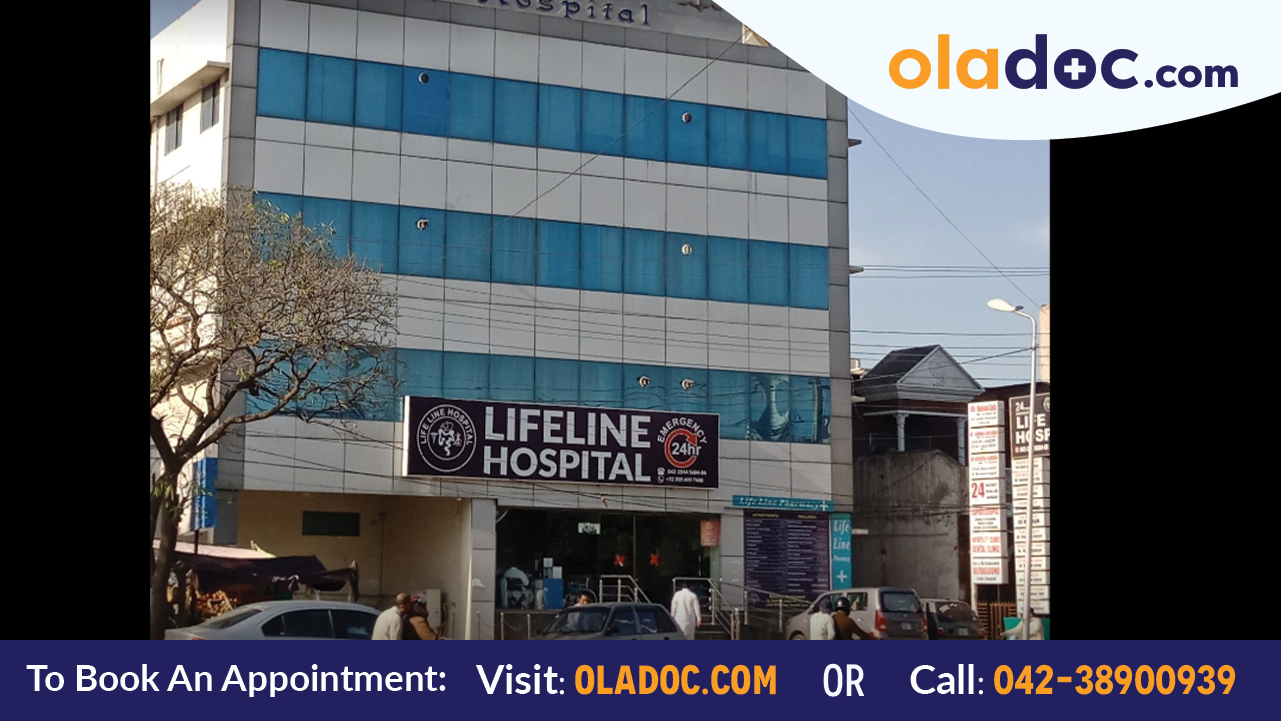 Building of Life Line Hospital Lahore 
